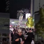 渋谷スクランブル交差点に救急車が緊急走行! 260210