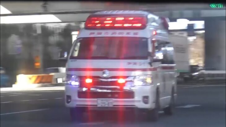 🚨救急車🚨緊急走行🚨3連発🚨響き渡るサイレン🚨 #救急車