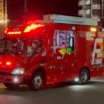 【福岡市消防局】西本署指揮隊 指揮7 緊急走行→現着