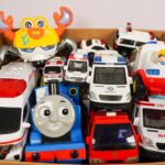 たくさんの『救急車』を箱にまとめ、坂道を走らせた。緊急走行テスト｜ “Ambulance” Minicar runs in an emergency. Slope driving test