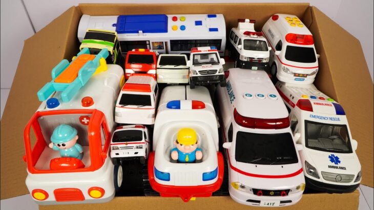 救急車のミニカー走る！緊急走行テスト！坂道走行です☆ Ambulance minicar runs in an emergency with sirens sounding!