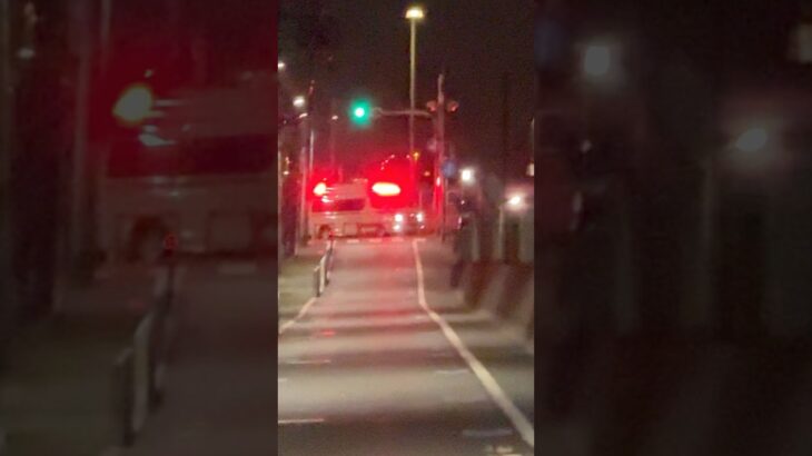 響くTCDサイレン！アクティビーコン搭載ハイメディック救急車【東京消防庁】