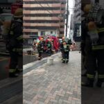 消防車　火事！！！緊急出動！！救急車 #消防 #消防車 #消防車両 #緊急車 #緊急車両 #ambulance#tokyo#緊急走行#shortvideo #shinjuku #shorts
