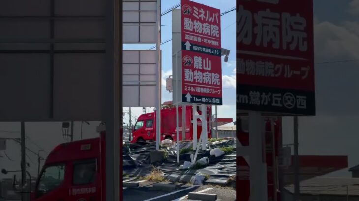 🚨消防車🚨帰還シーン🚨川西市消防本部🚨 #消防車 #short #shorts