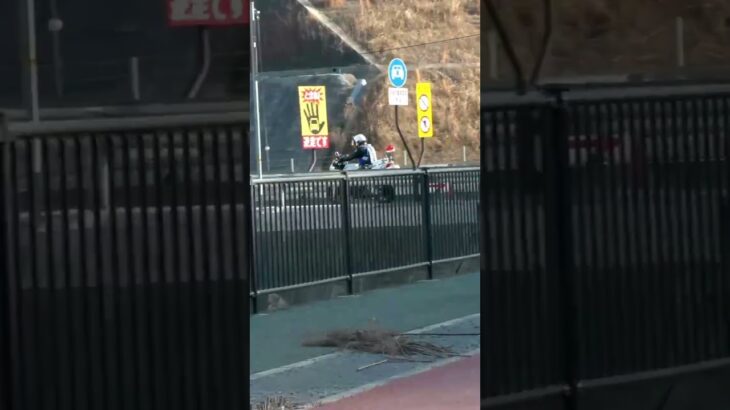 🚨白バイ走行動画🚨兵庫県警🚨　#白バイ #short #shorts #shortvideo