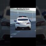 後ろから見る覆面パトカーが可愛すぎた😂👋　#shorts