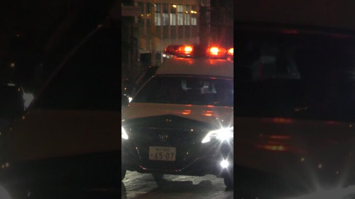 【緊急走行】パトカー緊急走行!!!本編にて!!!#shorts #パトカー #警察 #警察屋さん #police #警察密着