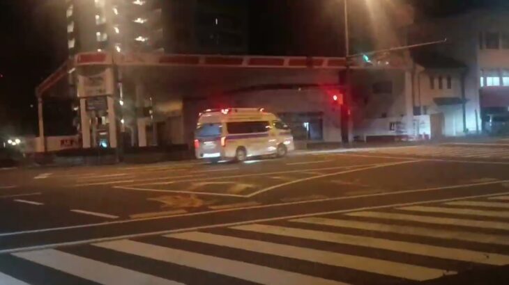 【緊急走行】鹿児島市消防局高度救急隊ドクターカー