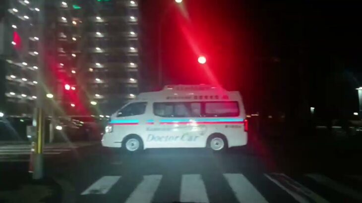 【緊急走行】鹿児島市消防局高度救急隊ドクターカー