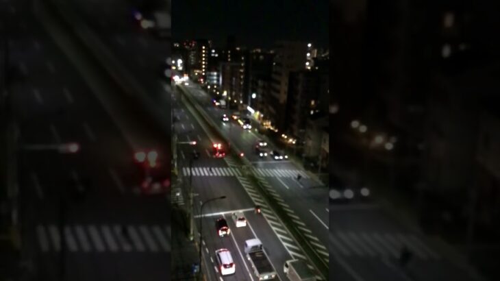 トヨタハイエース消防指揮車緊急走行🦺🚨