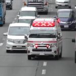 🚨響き渡るサイレン🚨救急車🚨緊急走行🚨　#救急車