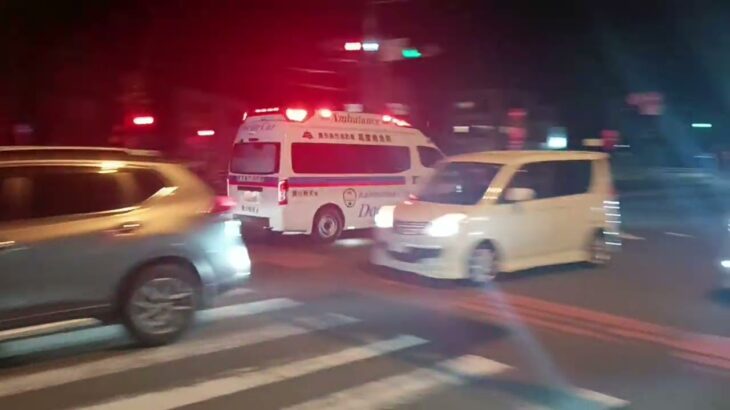 【緊急走行】鹿児島市消防局高度救急隊ドクターカー