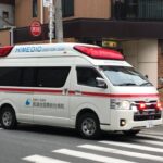 【緊急走行】中崎町交差点を直進！医誠会国際総合病院　ドクターカー