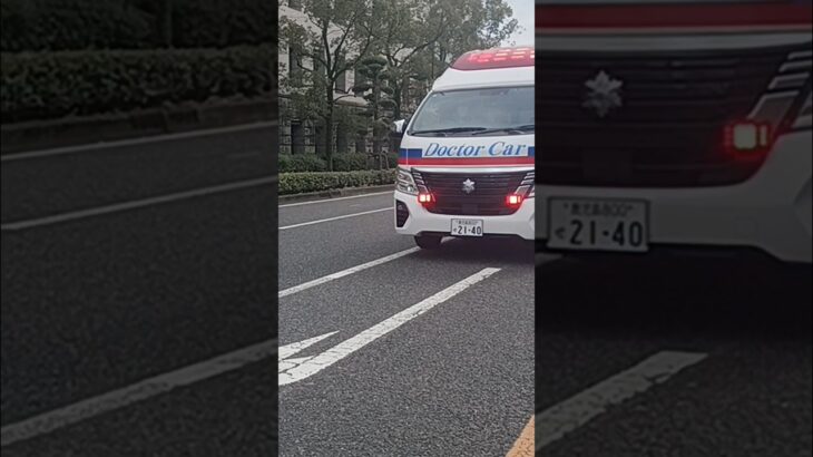 【緊急走行】鹿児島市消防局高度救急隊ドクターカー