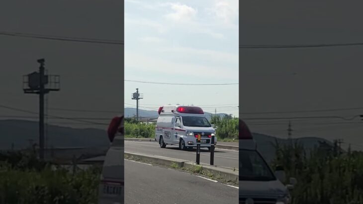 石巻消防河南救急緊急走行🚑