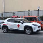 【緊急走行】大阪医大病院へ緊急走行！日本赤十字社　献血運搬車