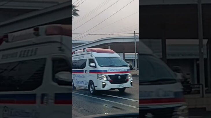 【緊急走行】鹿児島市消防局高度救急隊ドクターカー