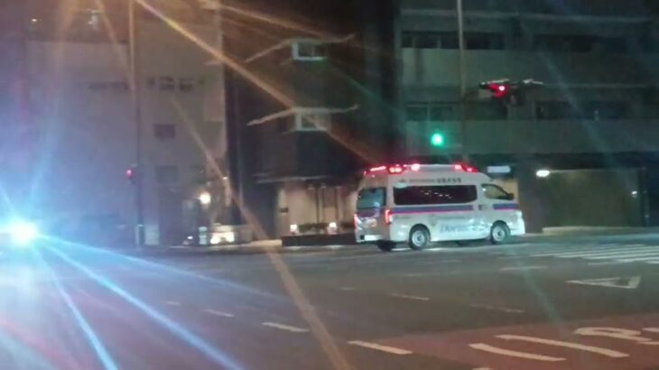 【緊急走行】鹿児島市消防局高度救急隊ドクターカー