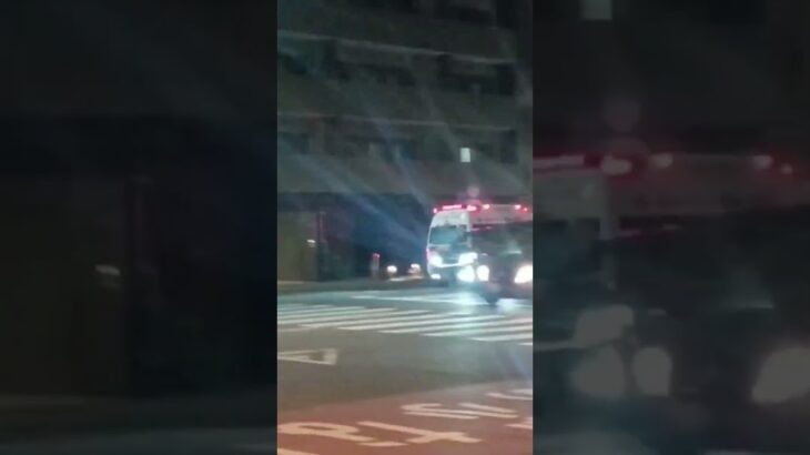 【緊急走行】鹿児島市消防局高度救急隊ドクターカー