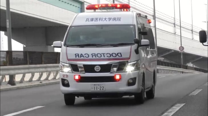 🚨ドクターカー🚨緊急走行🚨響き渡るサイレン🚨救急車🚨　#ドクターカー #救急車