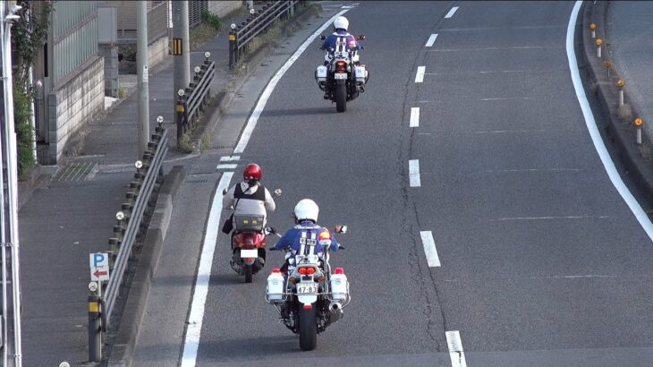 【横着した結果】白バイの目の前で二段階右折をハショッタ原付おばちゃんの残念な結末…