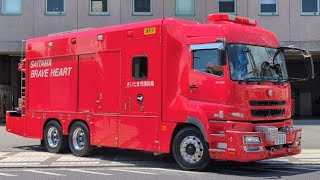 【緊急走行集10】消防車,救急車,警察