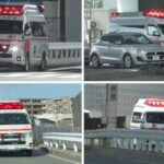 🚨救急車🚨緊急走行🚨4連発🚨赤色灯🚨響き渡るサイレン🚨 #救急車 #緊急走行 #西宮市消防局 #川西市消防本部