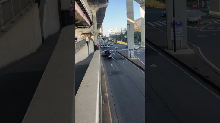 警視庁第4方面交通機動隊白バイ緊急走行(CB1300P)