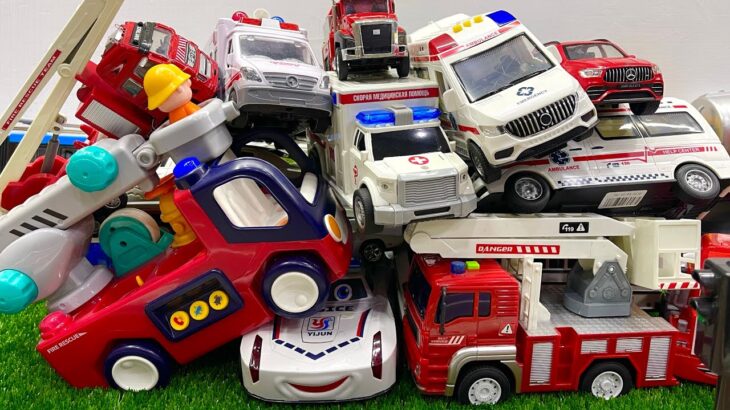 救急車のミニカー走る☆緊急走行テスト☆大クラッシュ！ | Ambulance Mini Car Emergency Run!