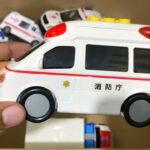 救急車のミニカー走る☆緊急走行テスト☆坂道走る｜ Ambulance miniature car runs! Emergensy driving test