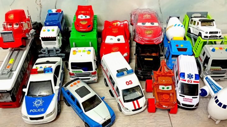 救急車のミニカー走る☆緊急走行テスト☆坂道走る | Ambulance miniature car runs! Emergensy driving test 7:42 Mcqueen pixar