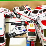救急車のミニカー走る☆緊急走行テスト☆坂道走る｜ Ambulance miniature car runs! Emergensy driving test