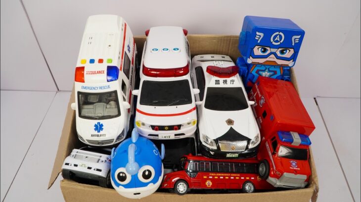 救急車のミニカー走る 坂道走行 緊急出動 ご指導ください Dispatched Ambulance Fire Truck Siren