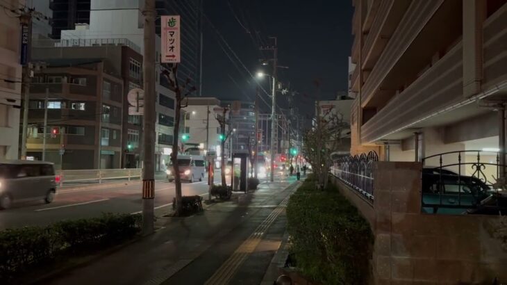 パトカー３台が緊急走行！ OSAKA　JAPAN　POLICE　Responding!