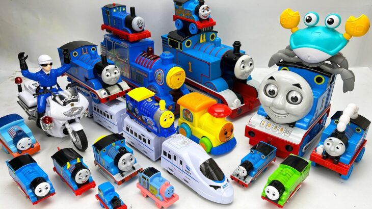 走る走る！トーマスと新幹線がいっぱい走る！パトカー緊急走行チャレンジ ☆ | Thomas & Shinkansen Run! Police Emergency Driving Challenge