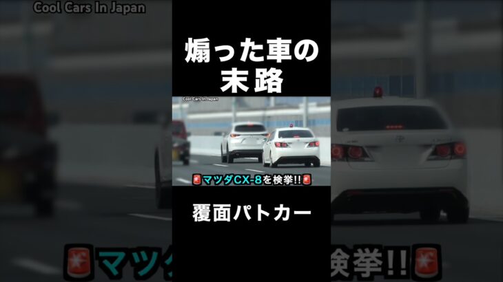 煽った車の末路‼️ #shorts #覆面パトカー