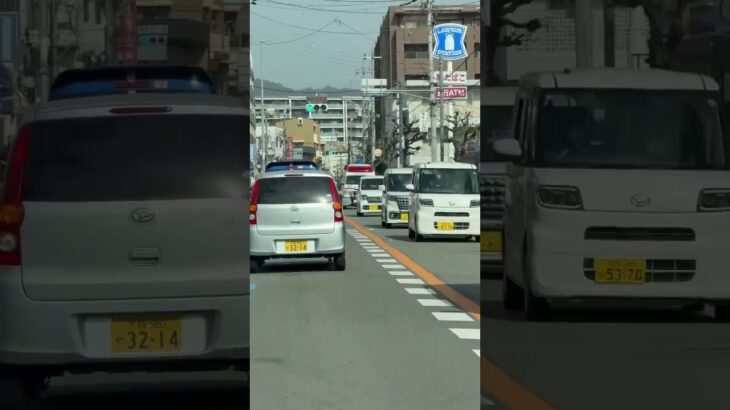 🚨救急車🚨帰還シーン🚨豊中市消防局🚨 #救急車 #shorts #short #shortvideo