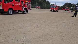 神戸市北消防団 山田支団 出動訓練🚒｜消防団出動（サイレン音注意）