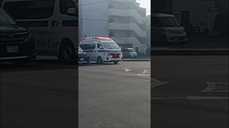 【緊急走行】鹿児島市消防局高度救急隊ドクターカー