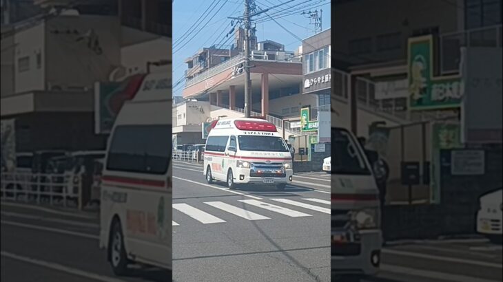 【緊急走行】今給黎総合病院新生児搬送ドクターカー