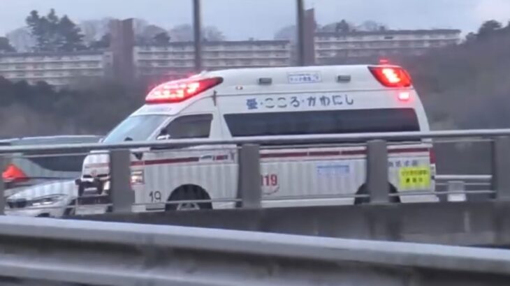 🚨響き渡るサイレン🚨救急車🚨緊急走行🚨川西市消防本部🚨　#救急車