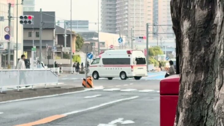 名古屋市消防局　救急車　緊急走行