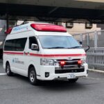 【緊急走行】病院に到着！医誠会国際総合病院　ドクターカー