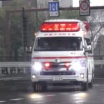 🚨交差点を緊急走行🚨救急車🚨芦屋市消防本部🚨サイレン🚨赤色灯🚨　#救急車