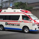 【緊急走行】兵庫医科大学病院にまもなく到着！兵庫県立西宮病院　ドクターカー