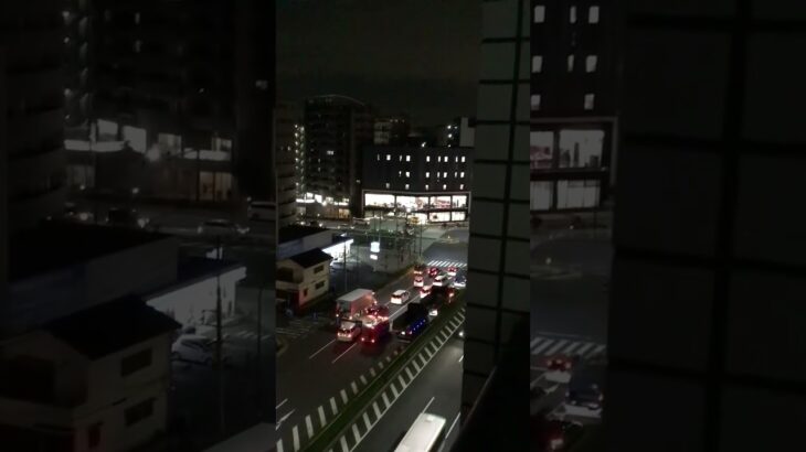 東京消防庁葛西消防署いすゞエルフ小型消防ポンプ車緊急走行🦺🚨🚒