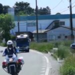 取締り　白バイ