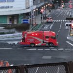 【緊急走行】早朝の火災入電！神戸市消防局　救助工作車