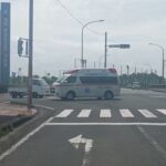 【緊急走行】ドクターカーとのドッキングポイントに到着!指宿南九州消防組合指消救急2