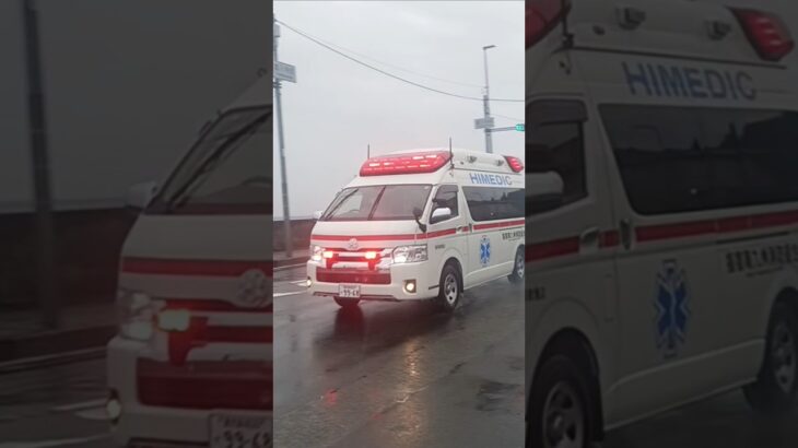 【緊急走行】指宿南九州消防組合指消救急2